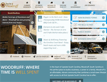Tablet Screenshot of cityofwoodruff.com